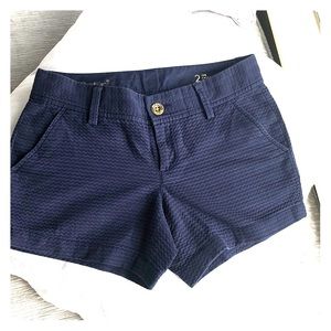 Lilly Pulitzer Navy Callahan shorts